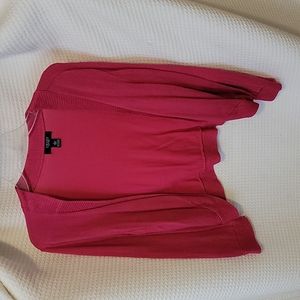 Pink shrug, size L